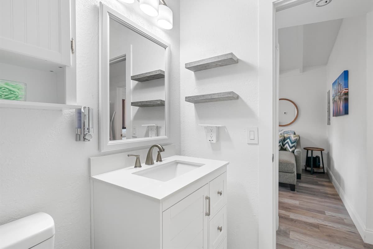 Serene atmosphere created through thoughtful design and meticulous attention to detail.