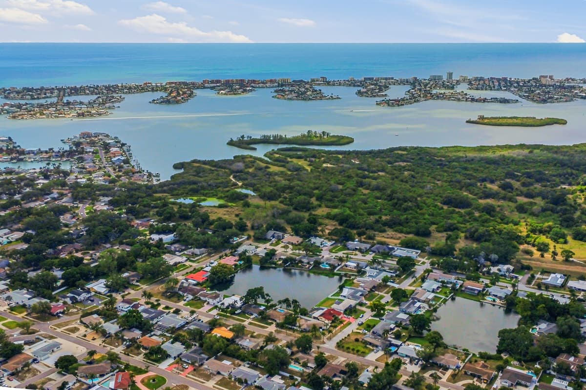 Aerial View of the Neighborhood