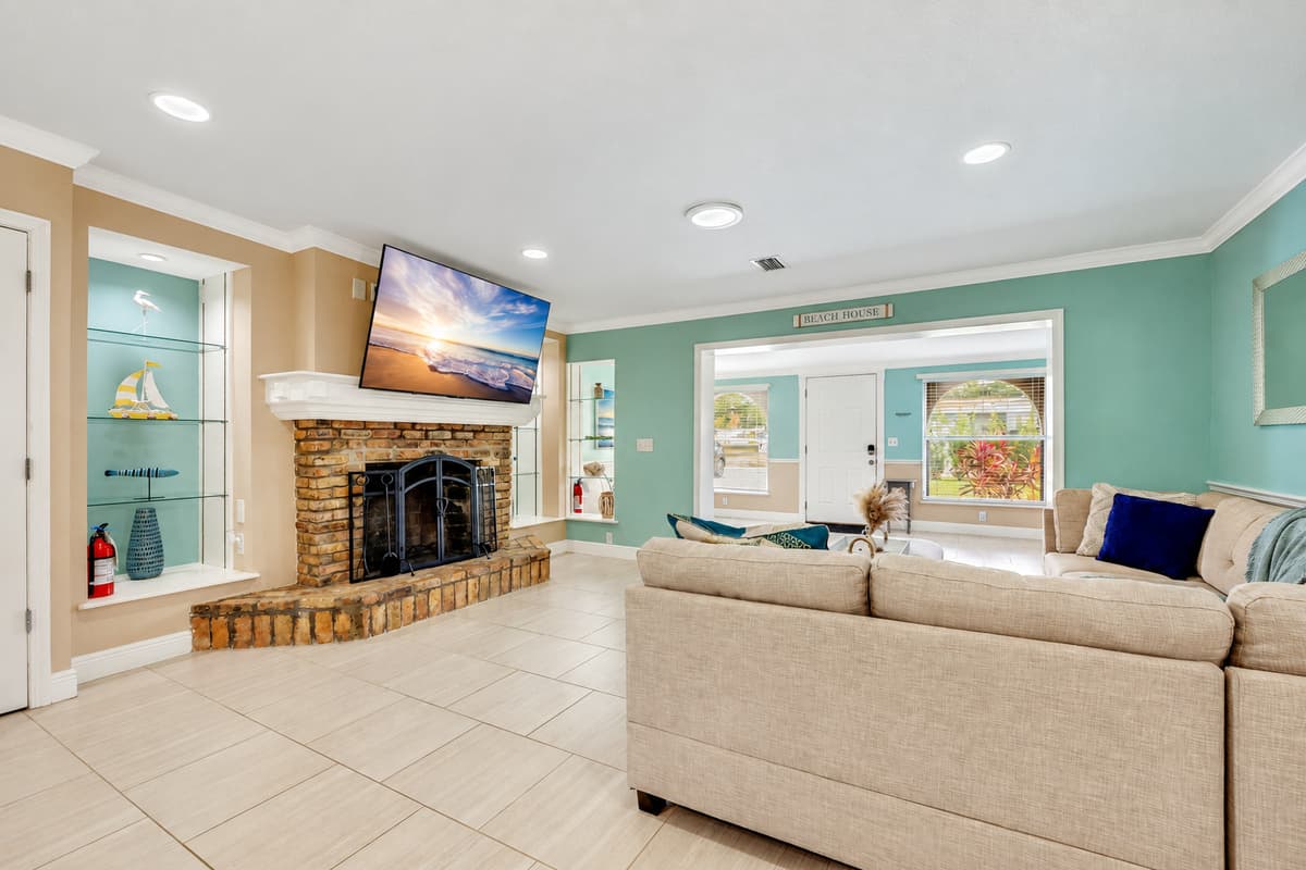 Expertly designed to accommodate the entire family with an abundance of plush seating.