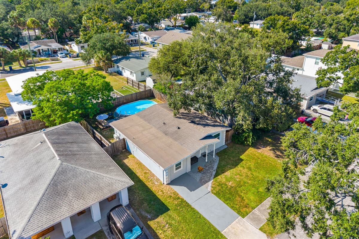 Aerial View of the Neighborhood