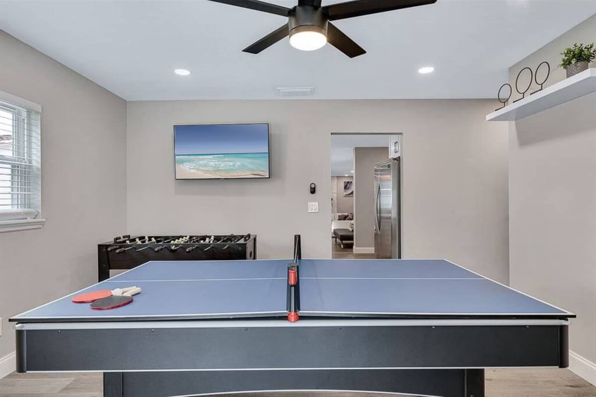 Boredom is out of the picture when you choose to stay in this beautiful property! Never miss the opportunity to make memories with your loved ones! Book now!