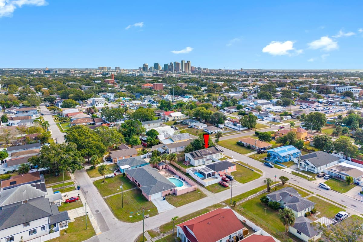 Aerial View of the Neighborhood