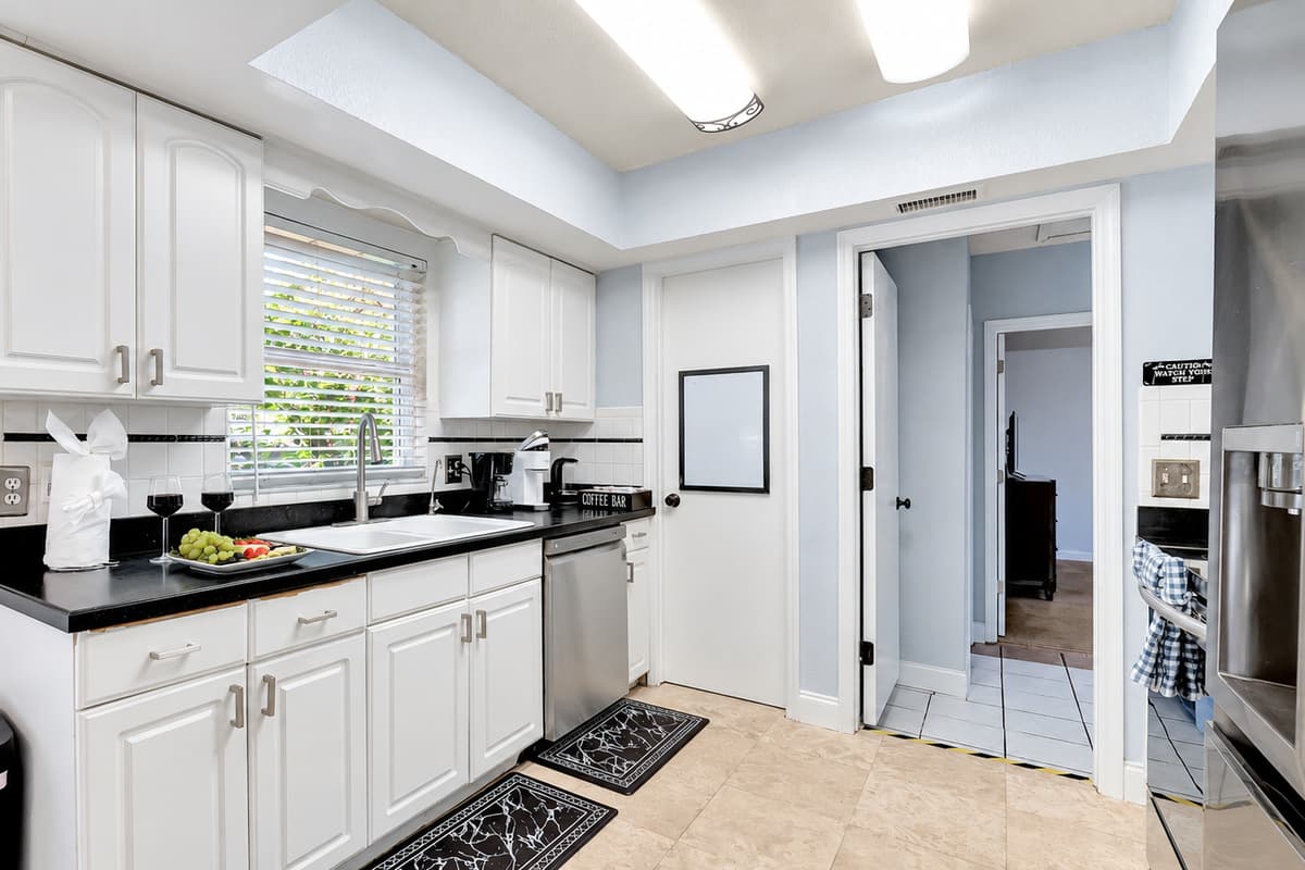 Step into culinary paradise with our fully equipped kitchen – a chef's delight!
