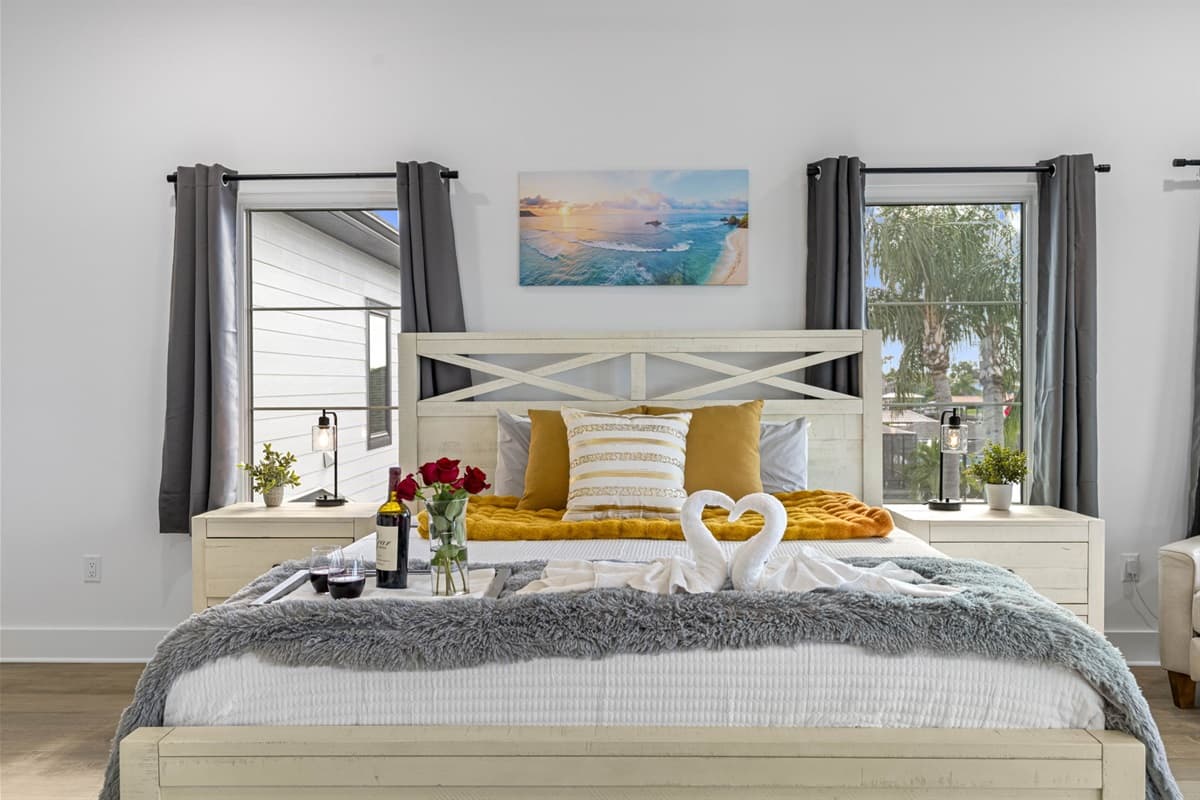 his beautifully appointed room is designed to provide an unparalleled retreat, featuring a plush king-size bed that promises restful nights and indulgent comfort.