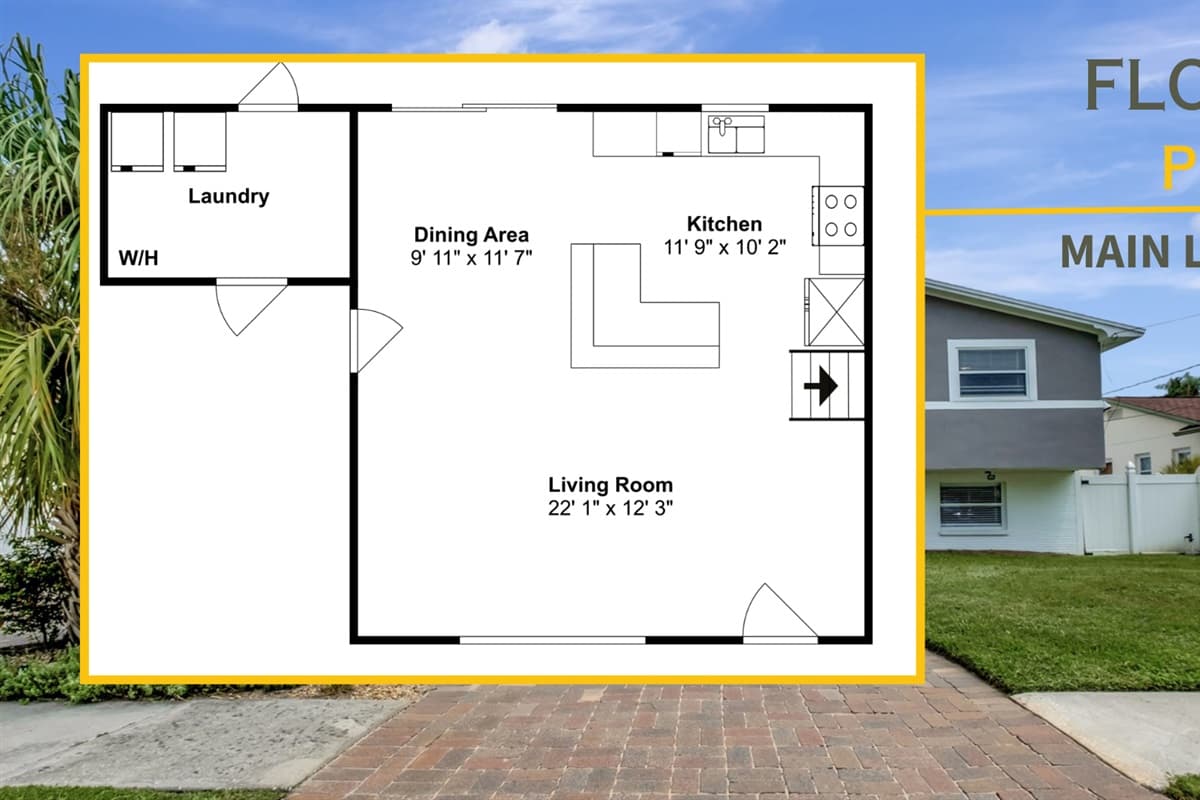 Floor Plan of Main Level