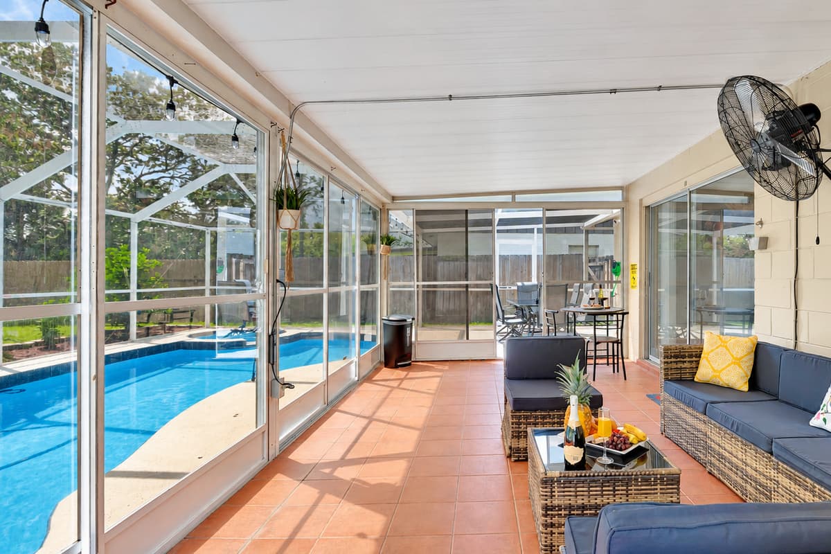 With generous seating arrangements that beckon you to lounge and relax, this refreshing space is your escape from the ordinary.