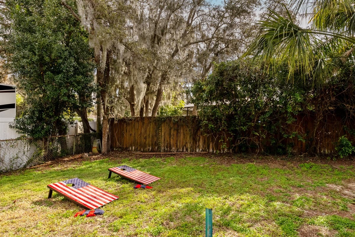 As you explore further, you'll discover outdoor living areas that are as stylish as they are functional