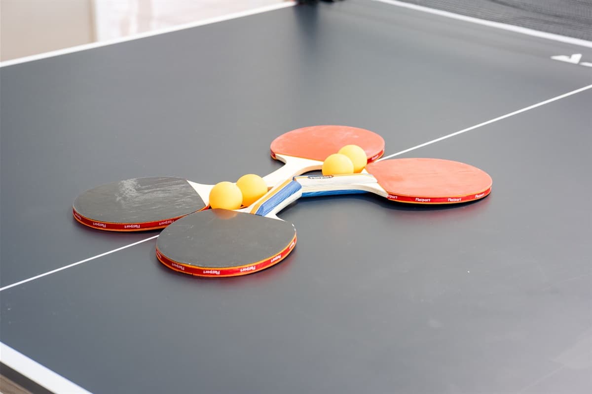 From mealtime to match point, this dynamic area transitions effortlessly from dining room to game room, with foosball and ping pong adding a fun twist to your stay.