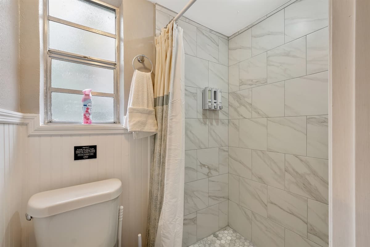 This isn't just a utilitarian space; it's a sanctuary where each element has been curated to elevate your personal oasis to new heights.
