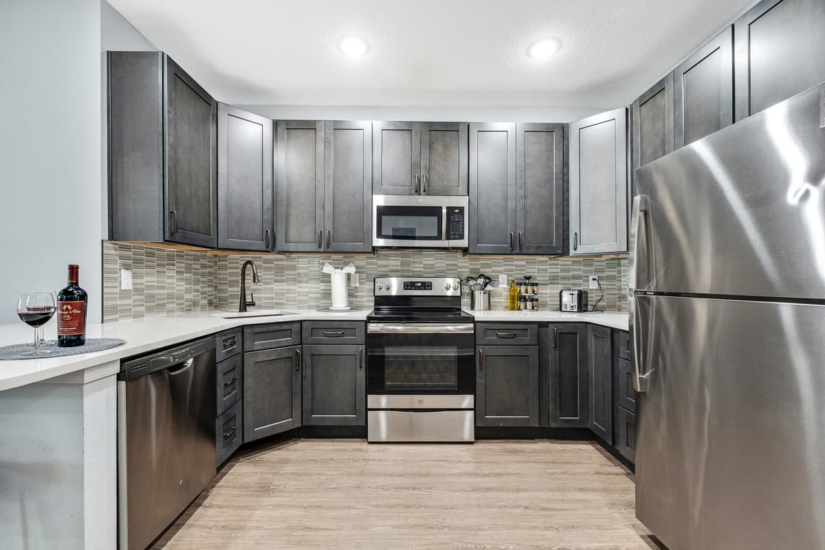 The expansive layout immediately captures your attention, providing generous space for both movement and practicality.