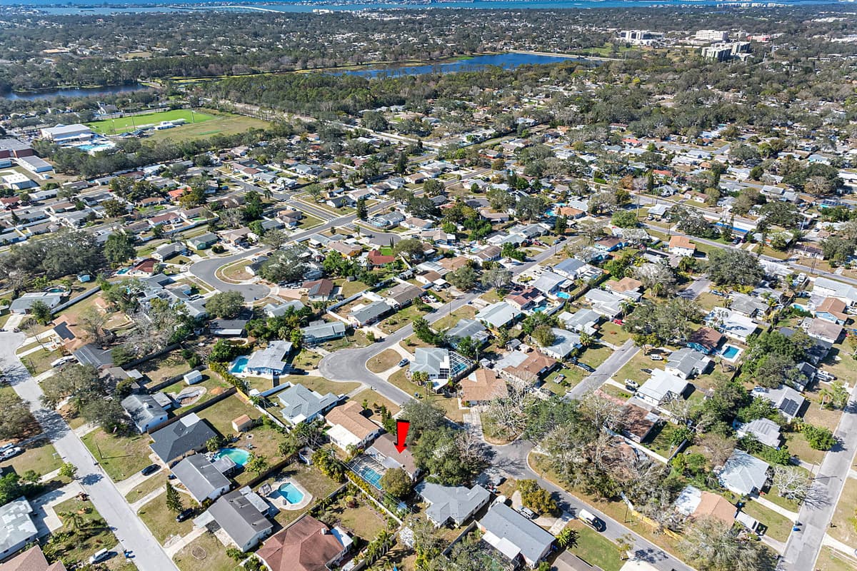 Aerial View of the Neighborhood