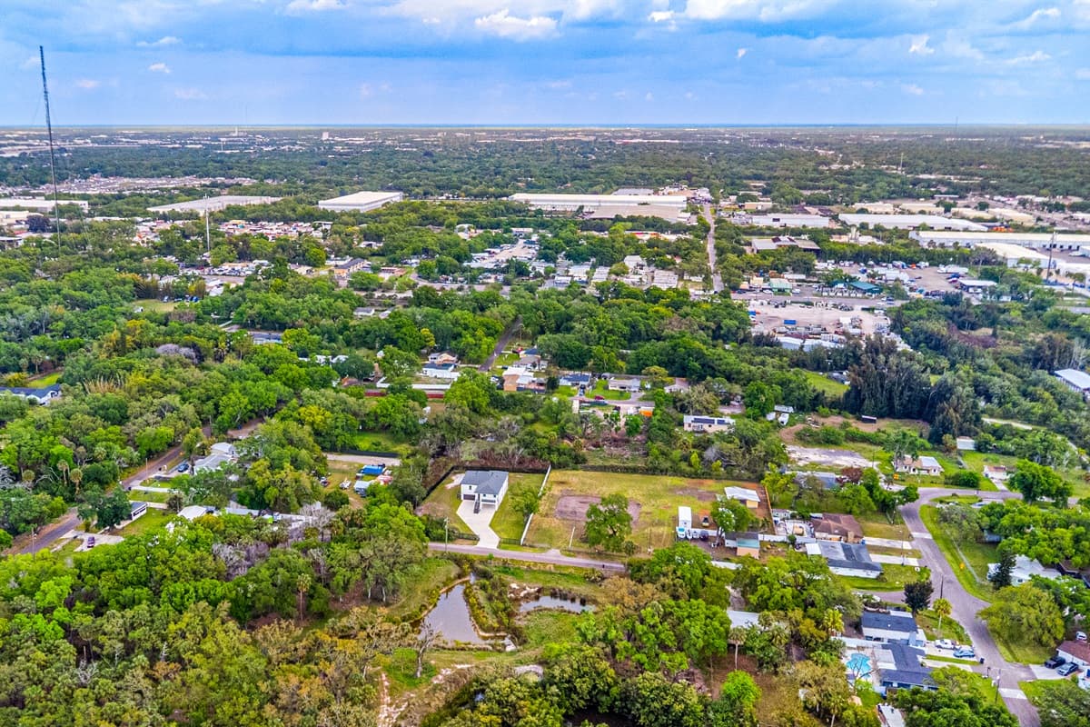 Aerial View of the Neighborhood