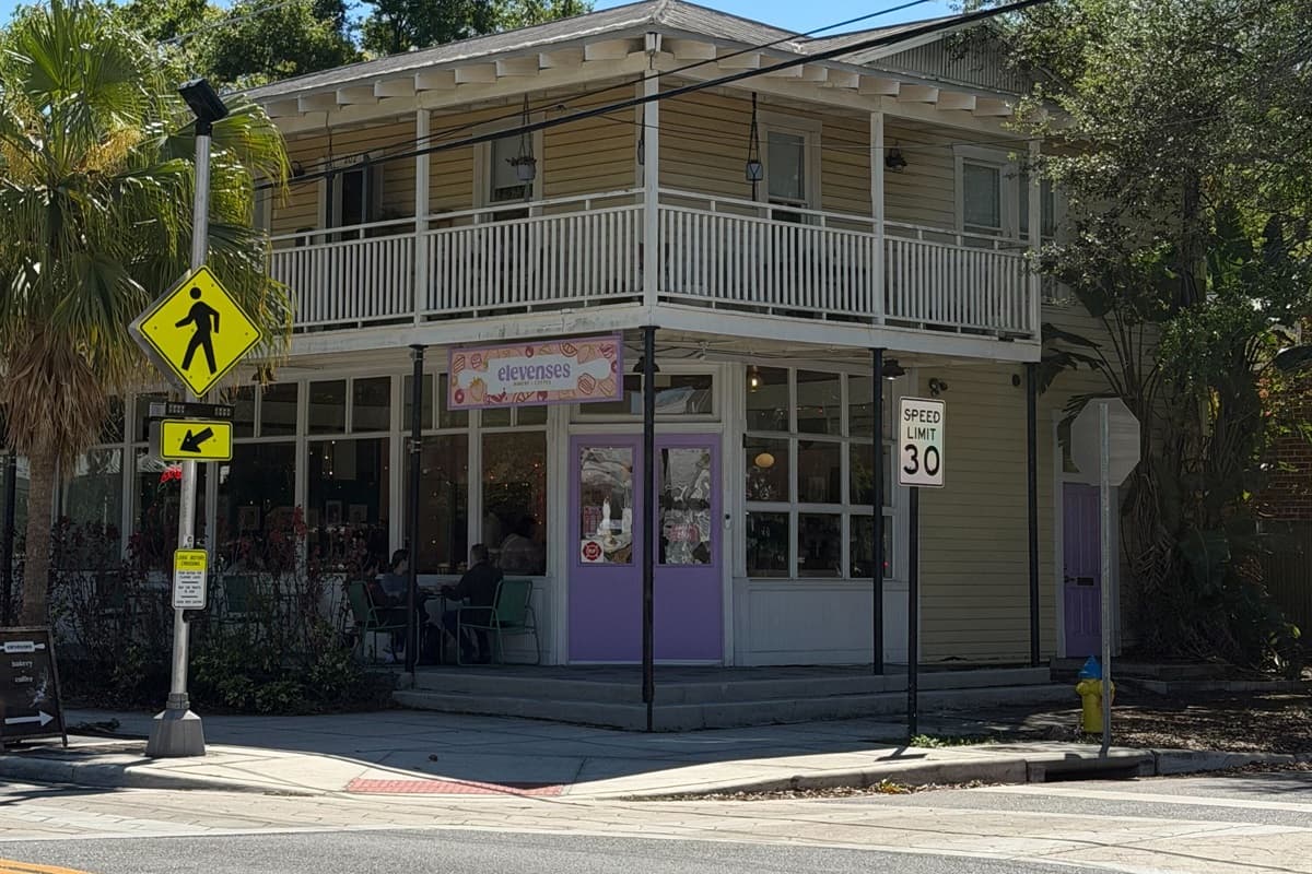 A neighborhood bakery sits right on the corner! No need to drive anywhere for your first coffee of the day.