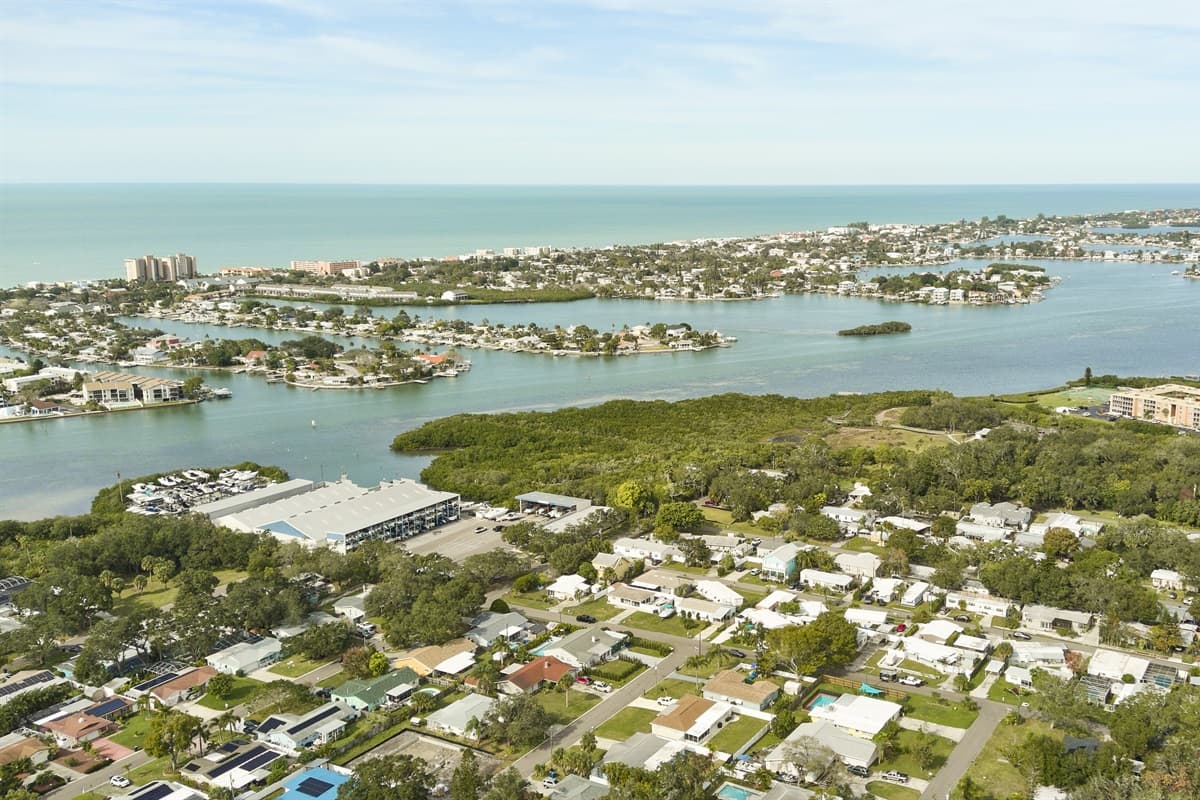 Aerial View of the Neighborhood.