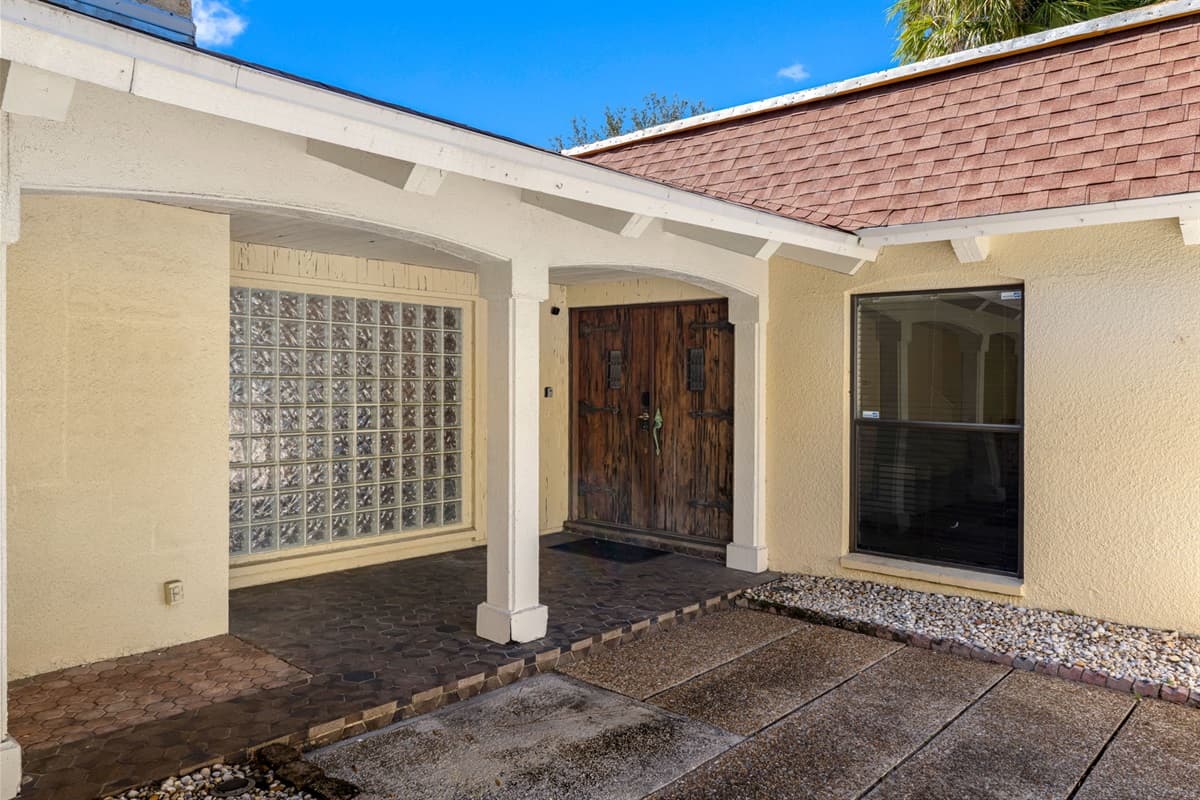 Entrance to Home