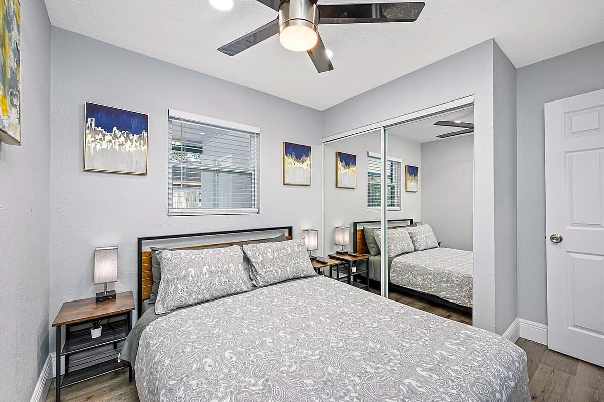 Your comfort is our priority! This room has a lovely, comfortable queen-size bed