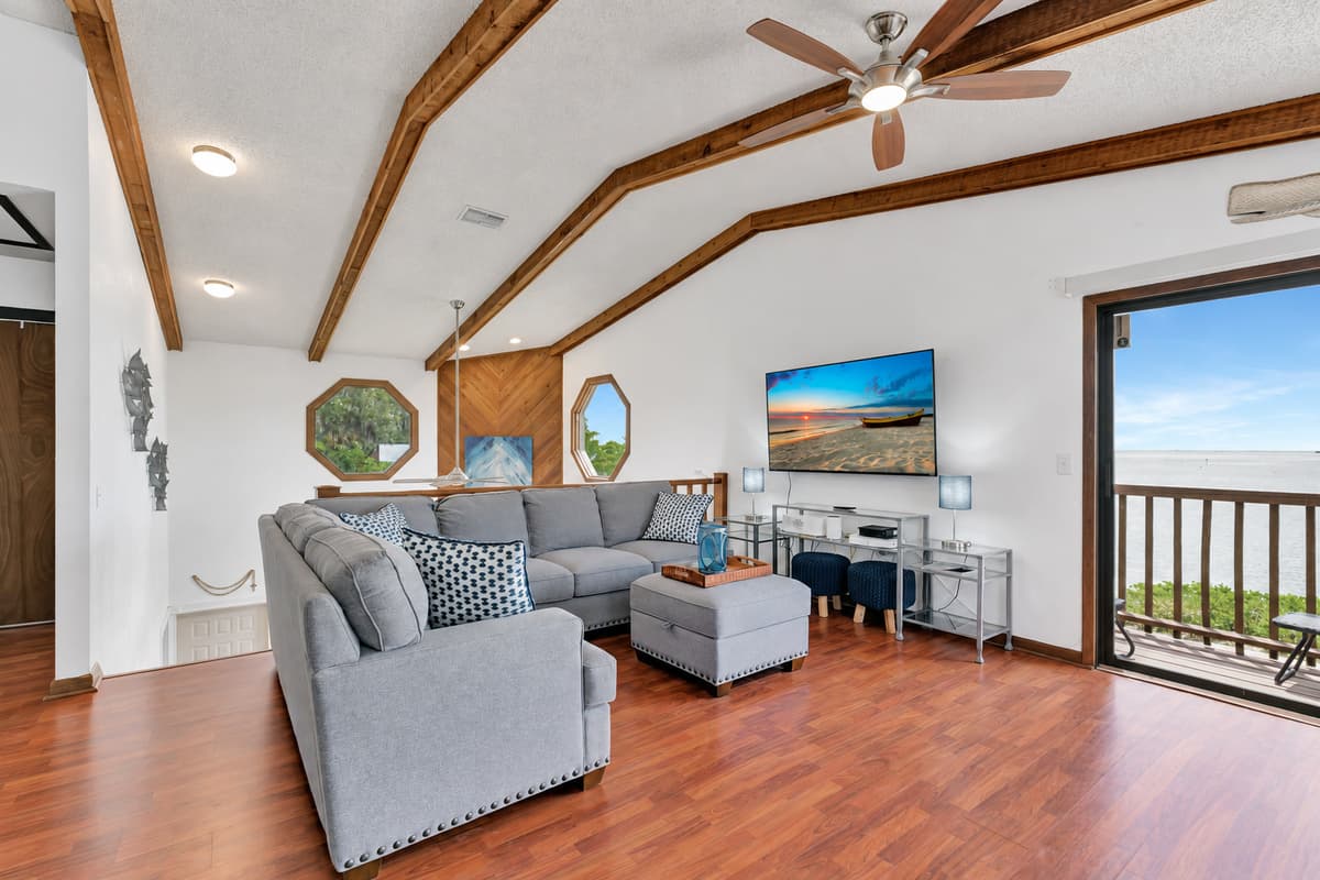 This versatile space embodies the essence of modern living, seamlessly blending style with functionality.  