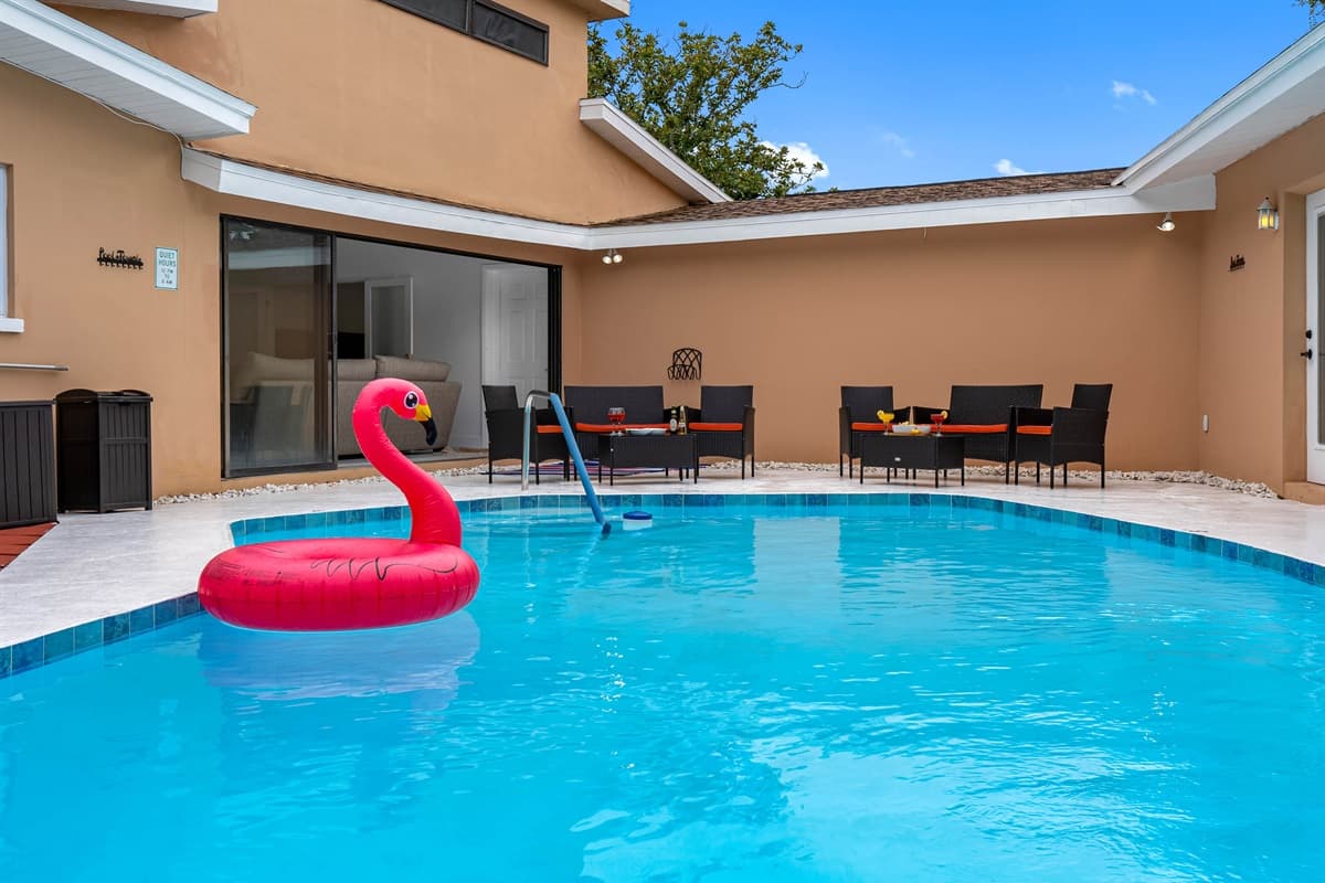 From floaties to family BBQs, this patio was made for memory-making.