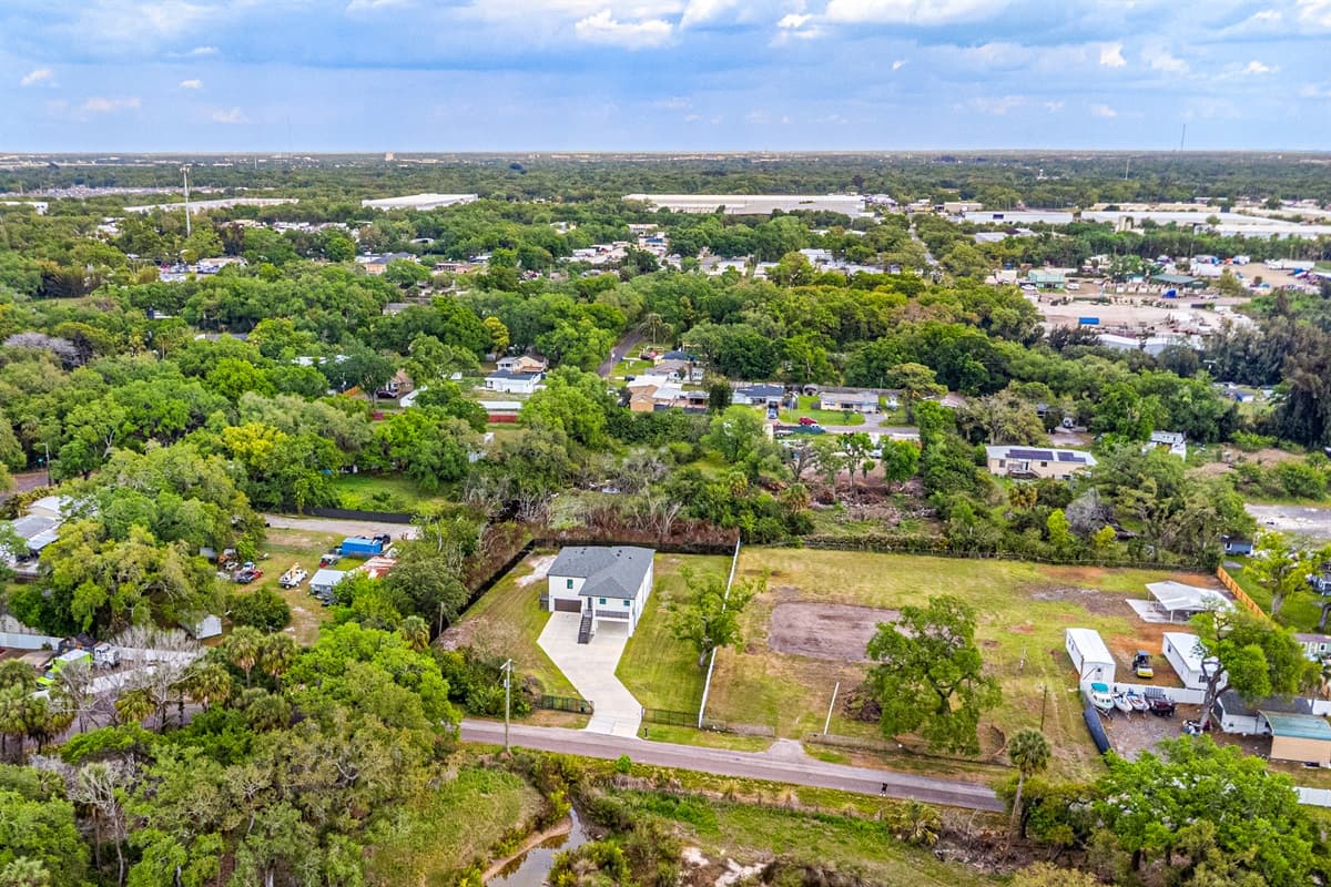 Aerial View of the Neighborhood