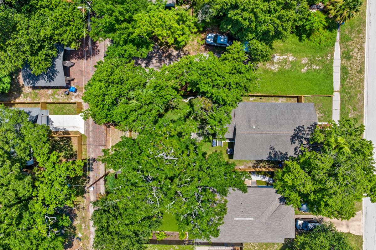 Aerial View of the Neighborhood