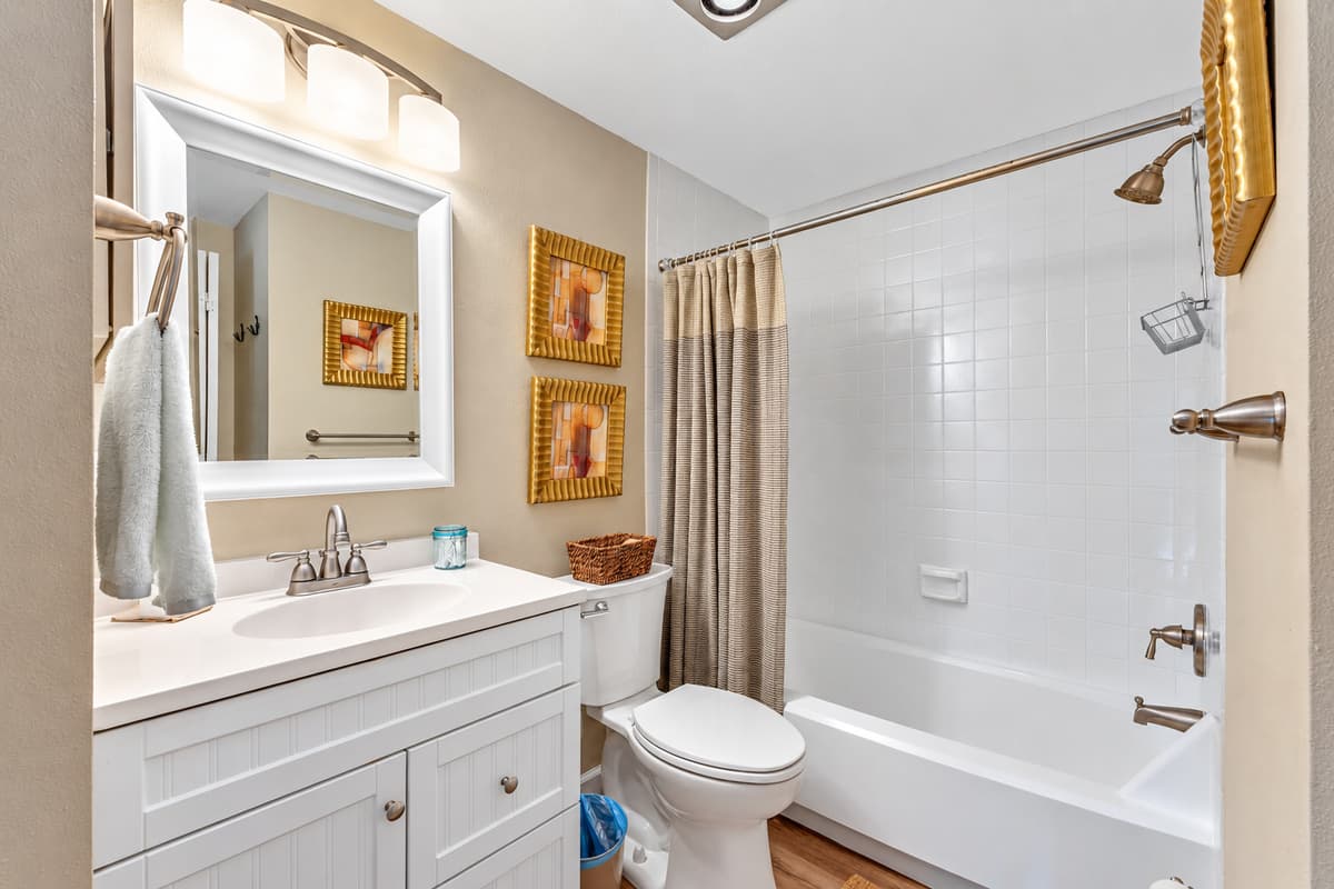 Equipped with modern conveniences and adorned with tasteful accents.