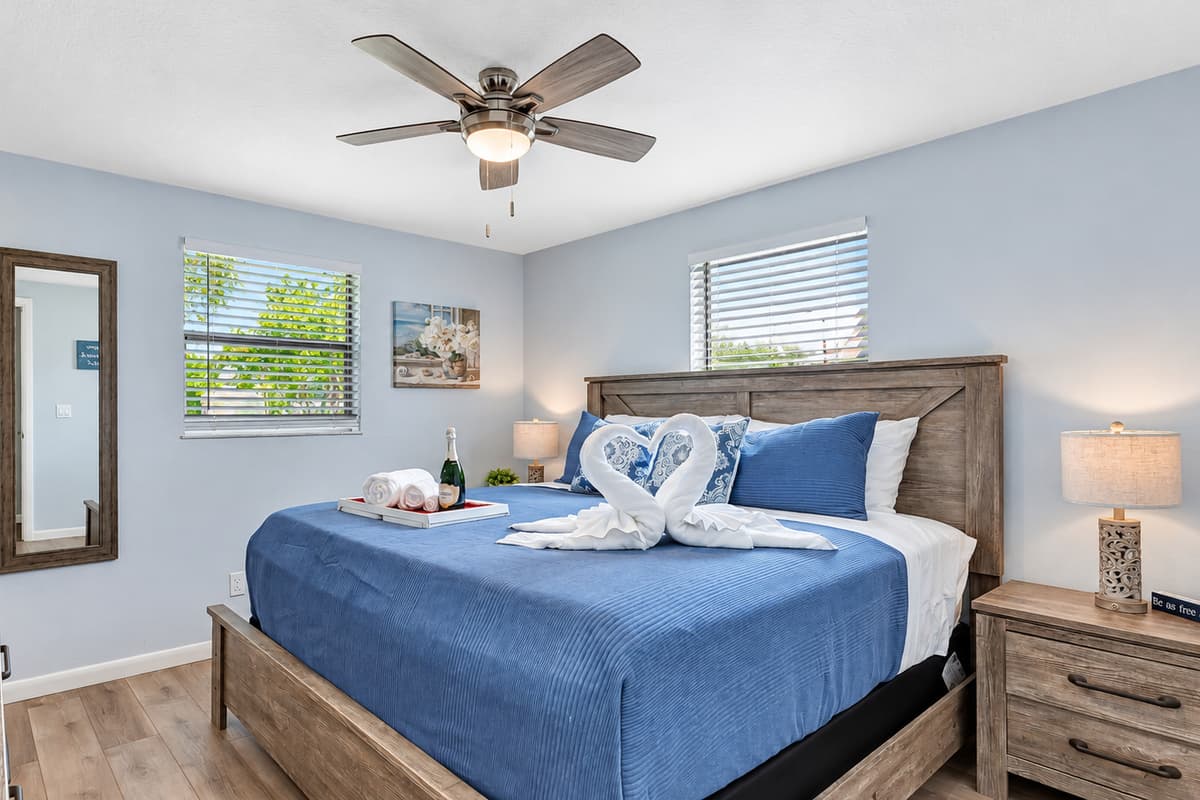 This isn't just a bedroom; it's a sanctuary of serenity and luxury,.