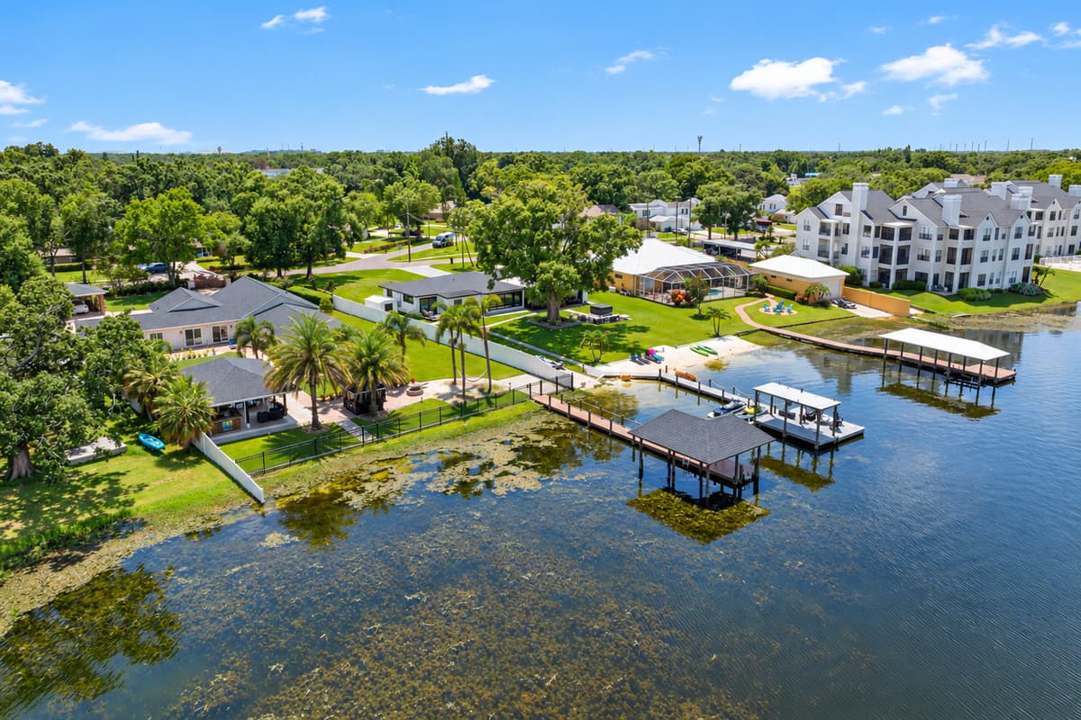 Aerial View of the Neighborhood
