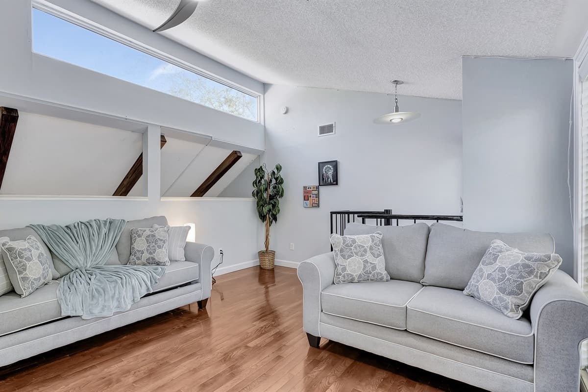 Savor the perfect blend of style and functionality in this bedroom, where comfort meets convenience with the inclusion of a plush sleeper sofa.