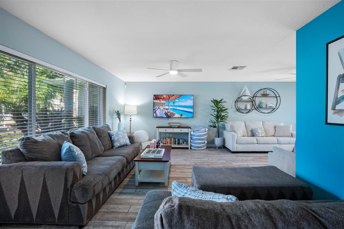 Perfect for movie nights, game nights, or simply lounging after a sunny day by the pool.