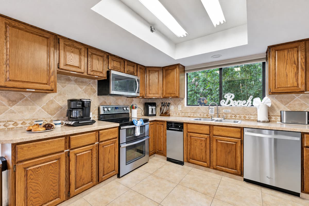 This meticulously designed space is equipped with a range of appliances and amenities to cater to all your cooking needs.