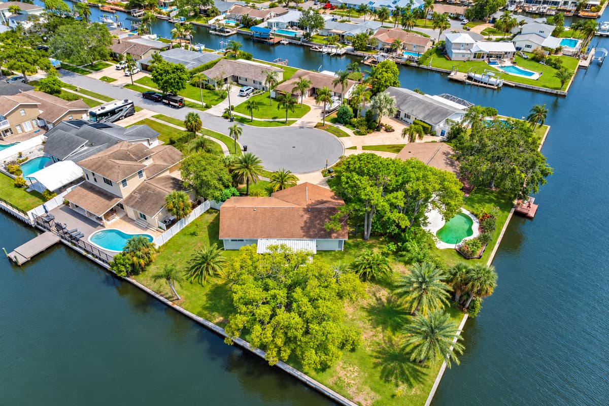 Aerial View of the Neighborhood