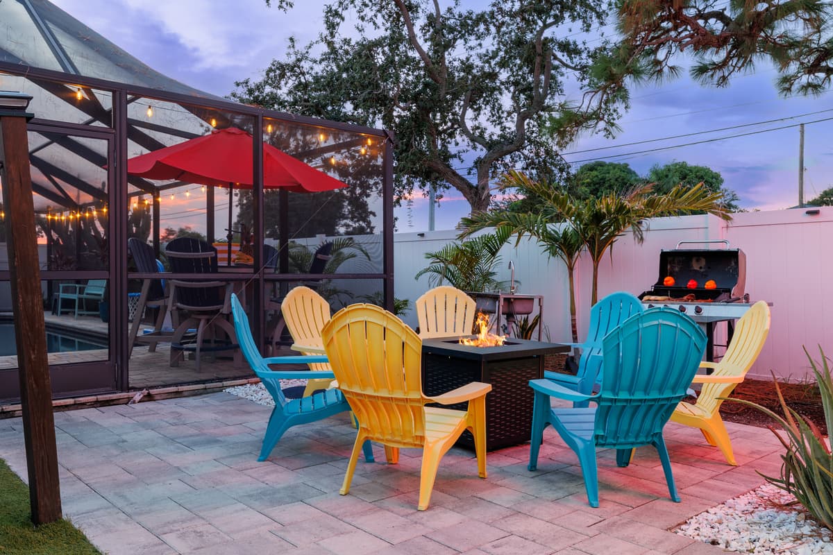 Home Exterior at Flamingo Palms.