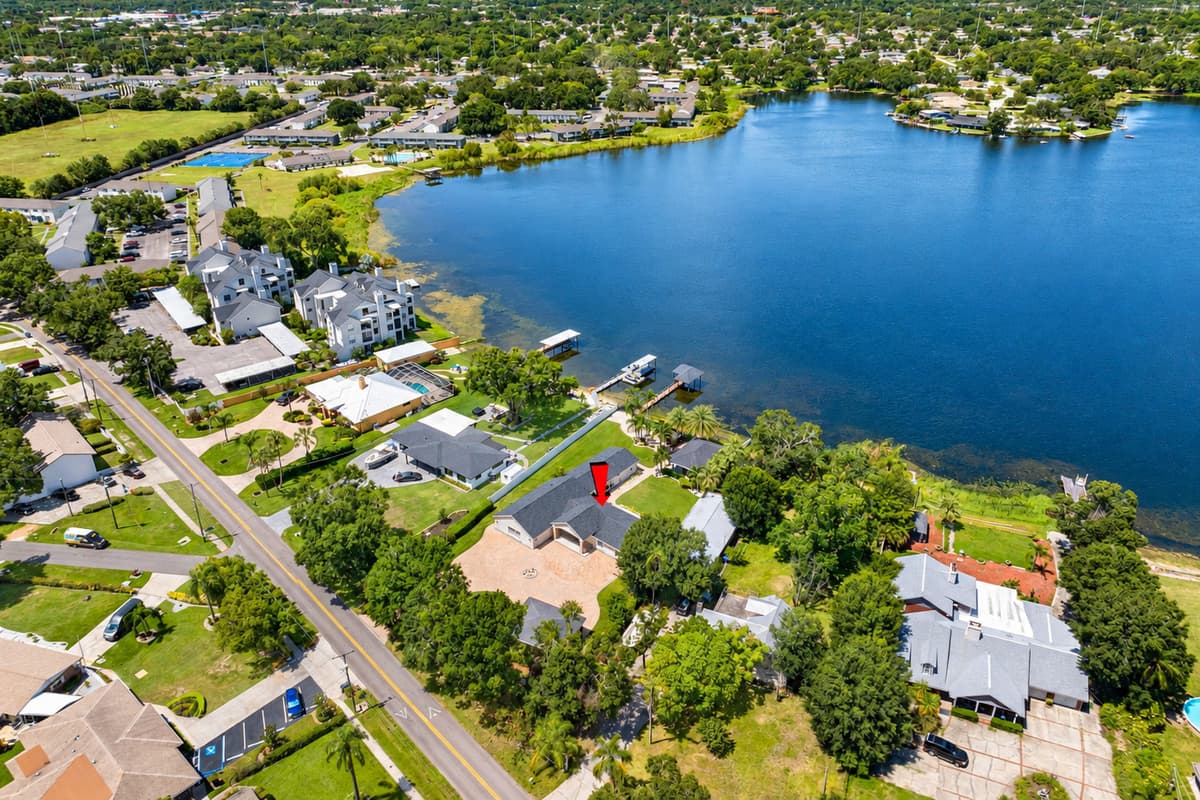 Aerial View of the Neighborhood