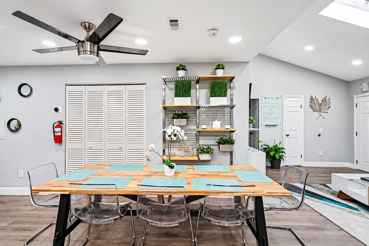This wonderful dining table could seat up to 8 people. Who does not want a home cooked meal even when in a getaway? Create even great memories and treasure them for the years to come. Bring your families here. Send us an inquiry now!