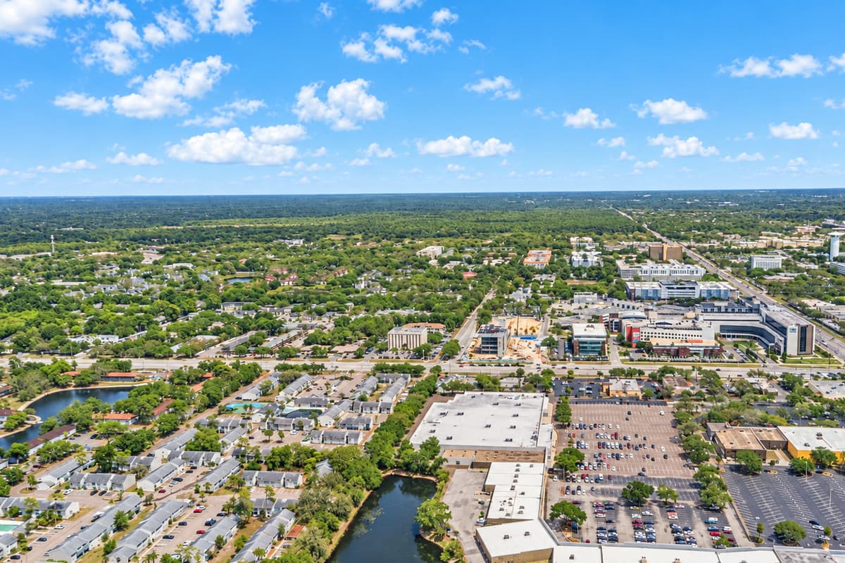 Aerial View of the Neighborhood