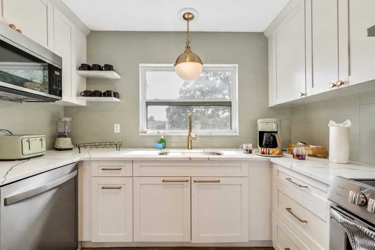 In this kitchen, culinary adventures await, and every meal becomes an opportunity to create lasting memories in the heart of this remarkable home.