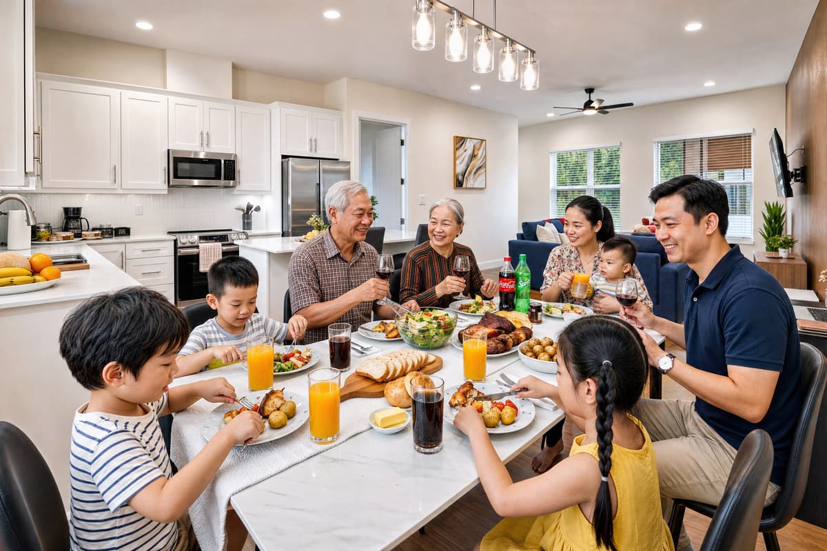 Bring the whole family together for a meal, a celebration, and the moments you’ll remember long after the vacation