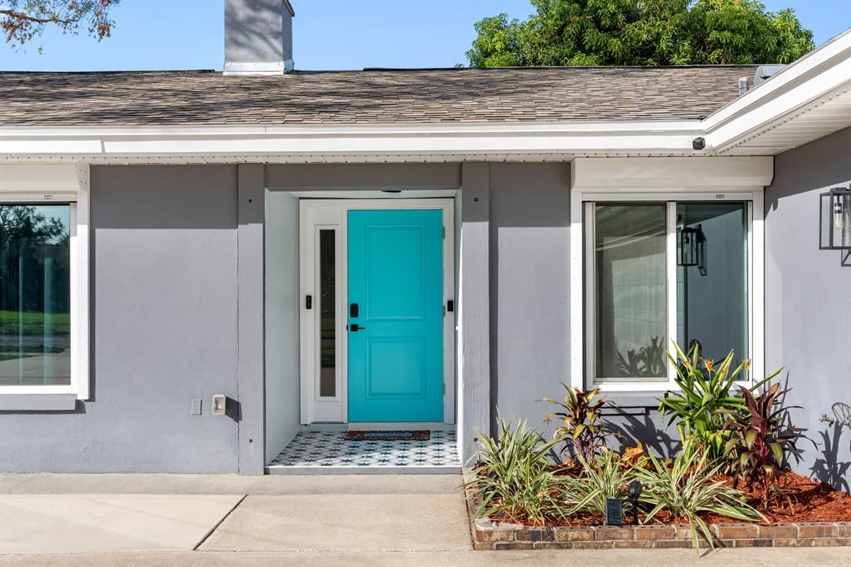 Entrance to the Home