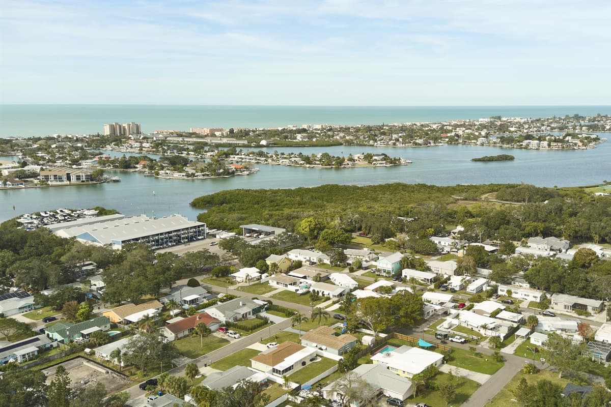 Aerial View of the Neighborhood.