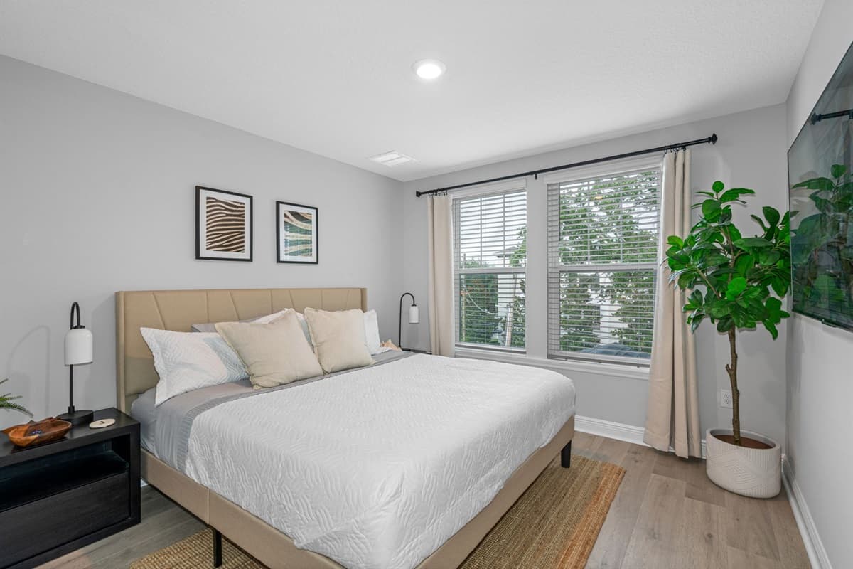 This serene sanctuary offers the perfect blend of comfort, convenience, and style.