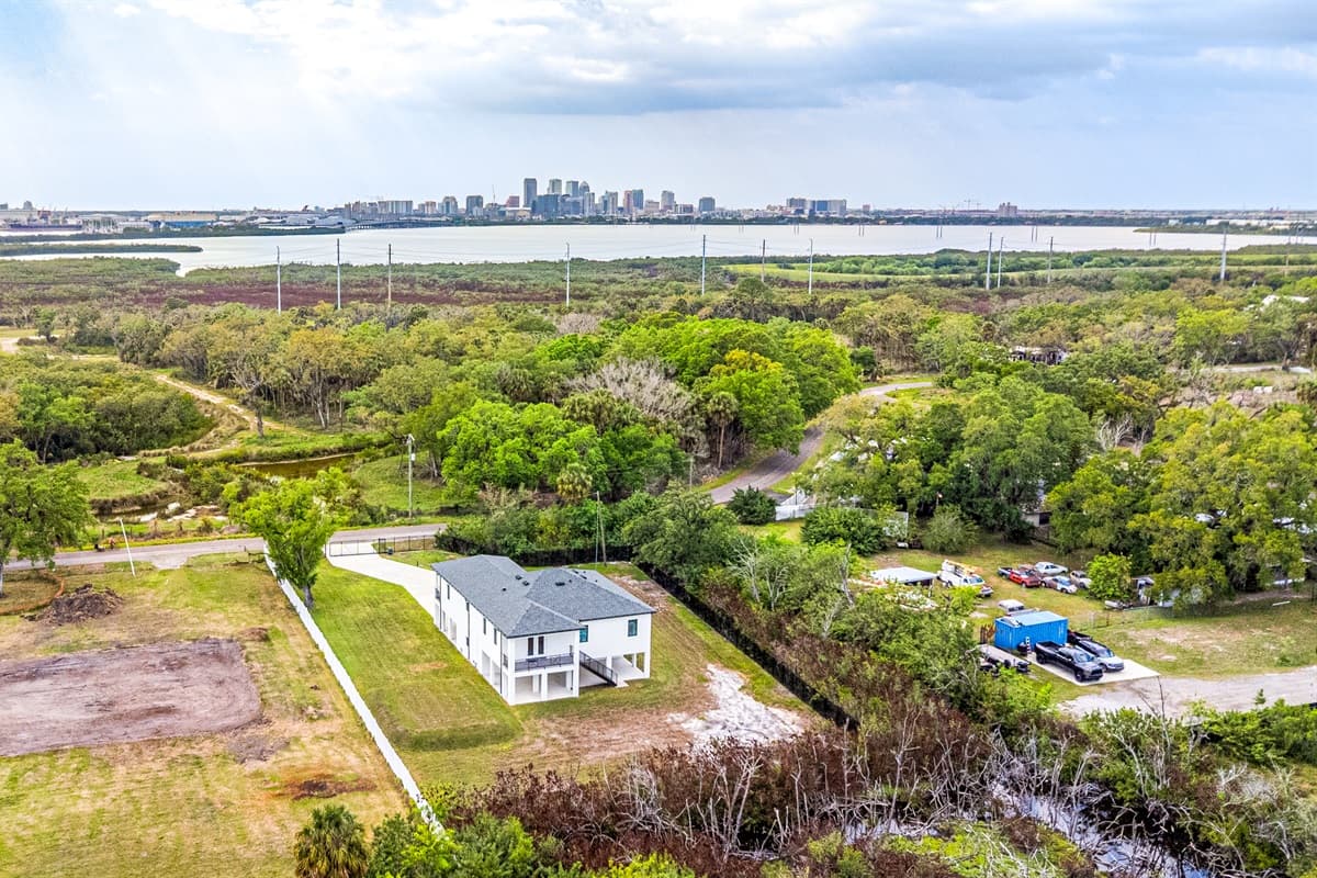 Aerial View of the Neighborhood
