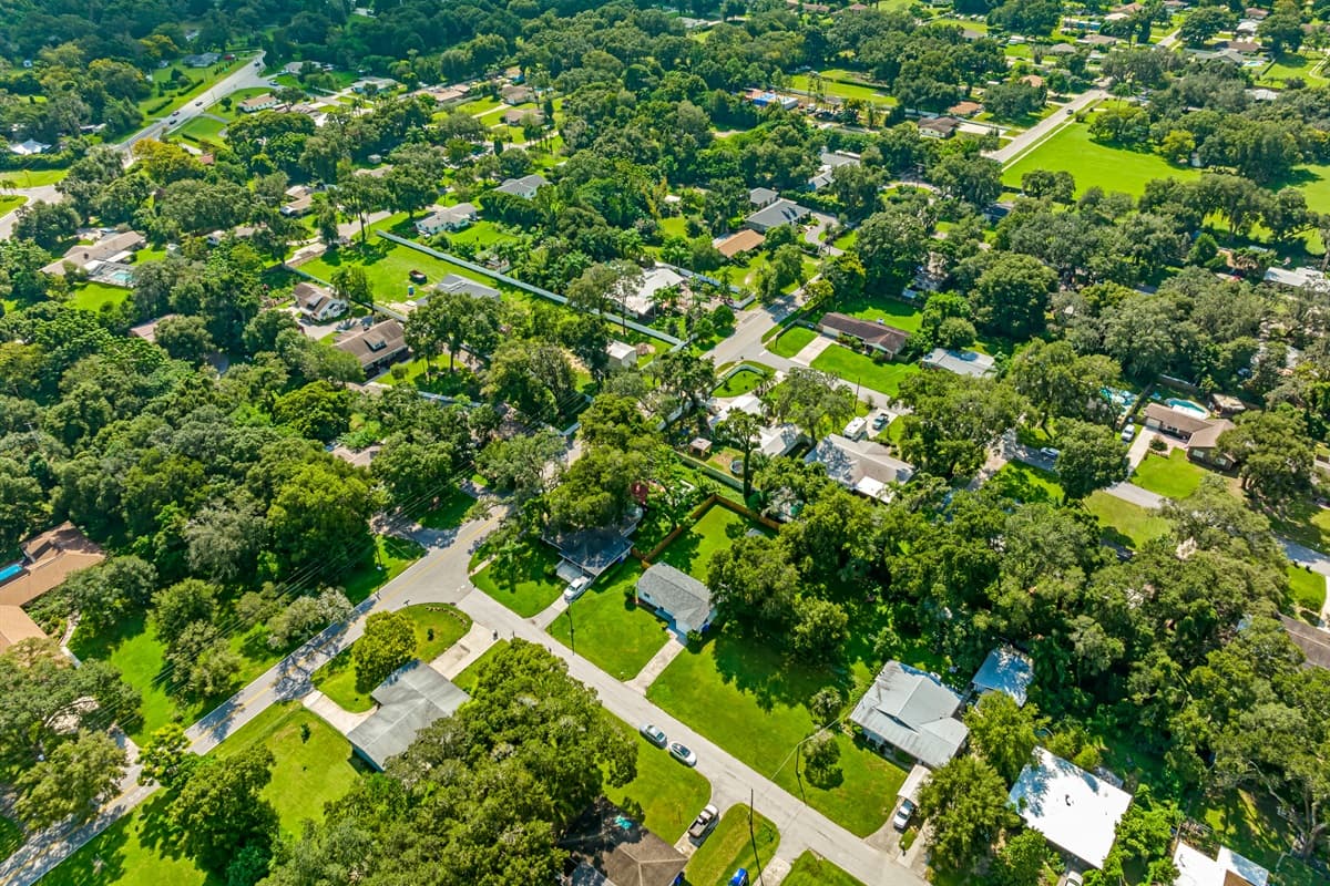 Aerial view of our secured and peaceful neighborhood! Have an amazing time during your stay in this wonderful area! Send us a message if you have any questions!