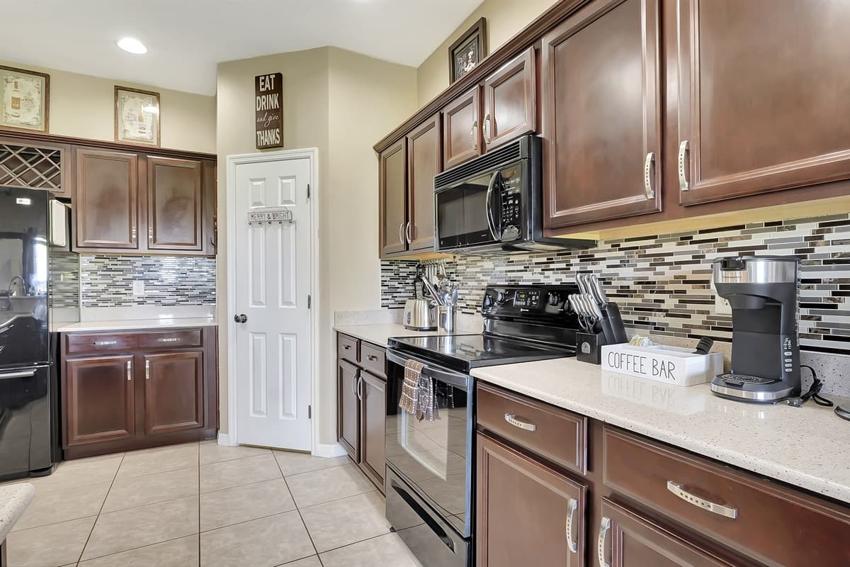 Cooking becomes a joy as you navigate this culinary haven equipped with the latest in technology and convenience.