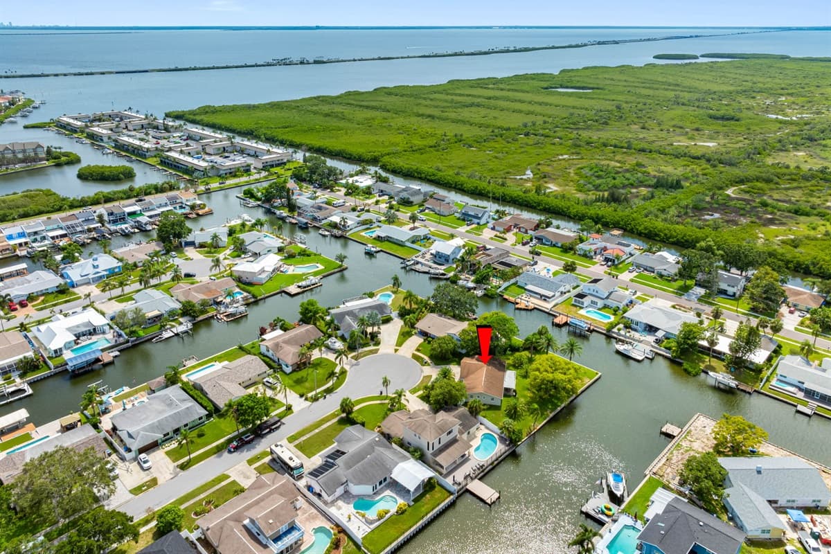 Aerial View of the Neighborhood