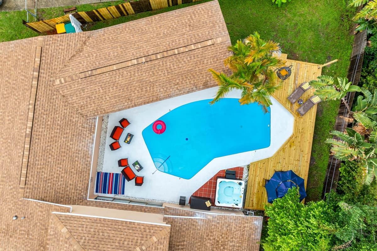 Aerial View of the Property