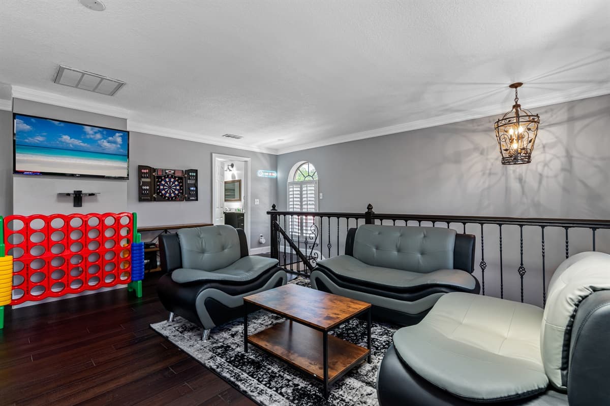 Comfortable seating areas ensure that you can stay fueled up and comfortable during those marathon gaming sessions.