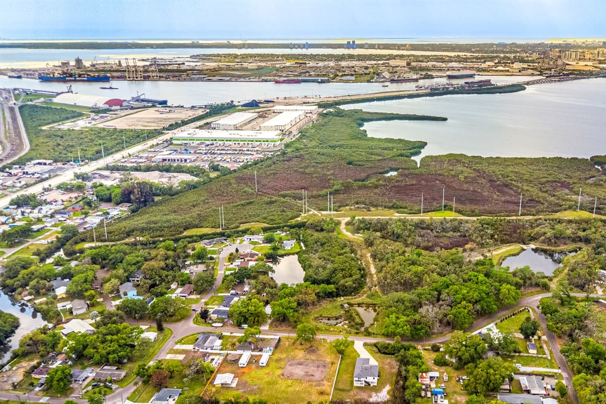 Aerial View of the Neighborhood