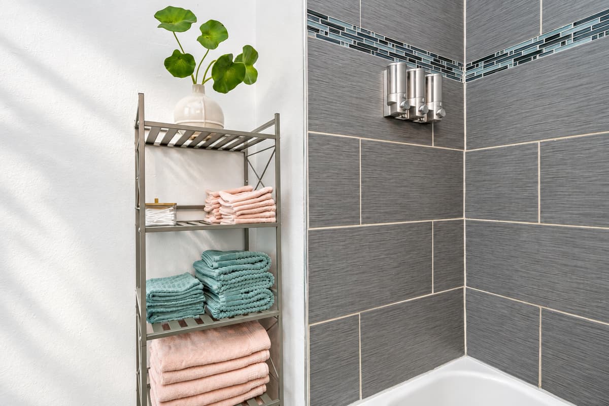 We make sure you have enough bath towels during your entire stay with us!