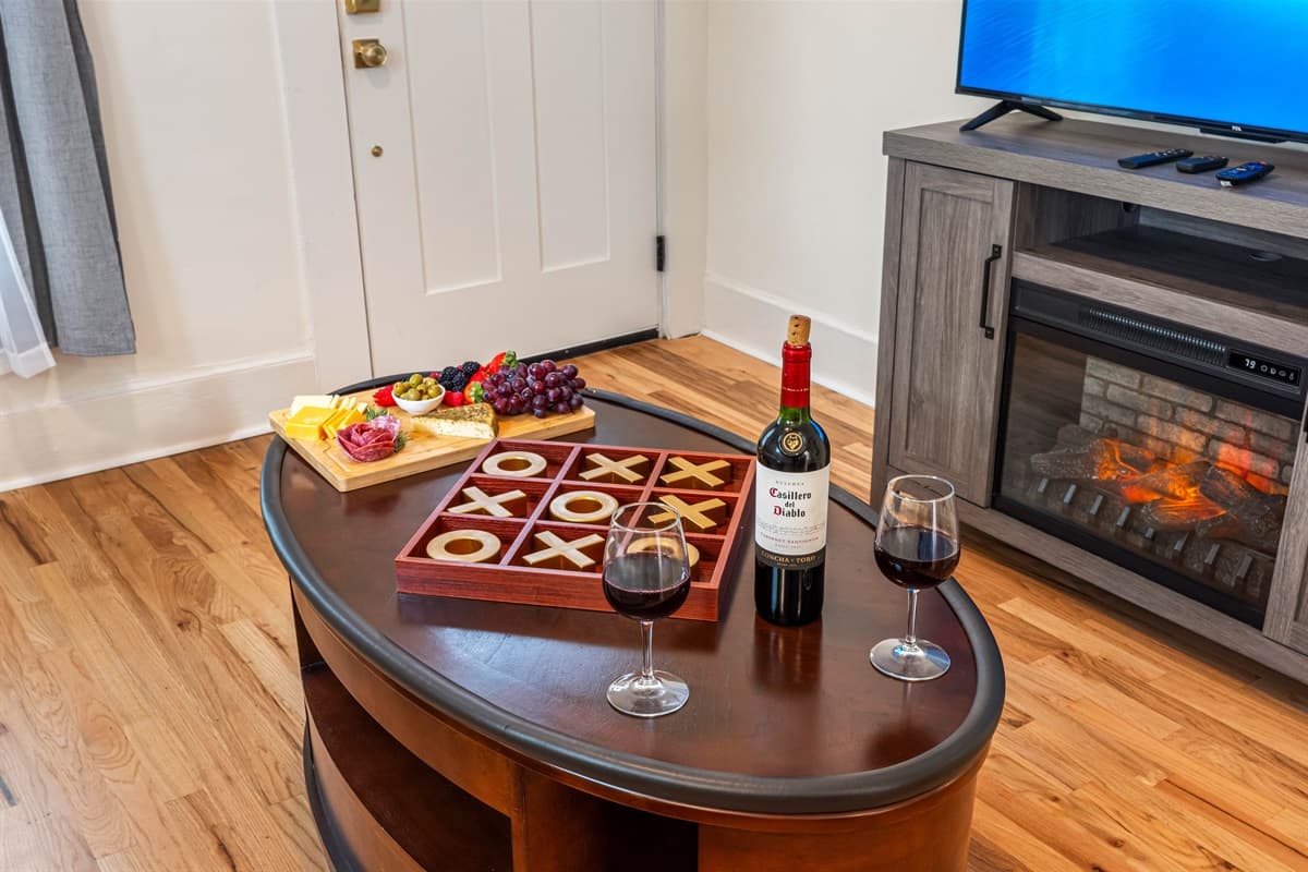 Whether you’re entertaining guests or enjoying a peaceful evening alone, this area serves as the perfect gathering spot.