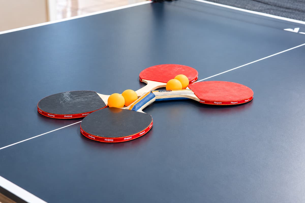 From mealtime to match point, this dynamic area transitions effortlessly from dining room to game room, with foosball and ping pong adding a fun twist to your stay.